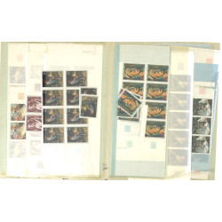 FRANCE Lot de 6 variétés de timbres tab