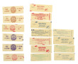 Lot de 17 carnets de timbres: Philexfra