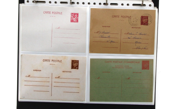 ENTIERS POSTAUX France - Une quarantaine