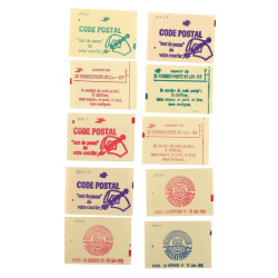 Lot de10 carnets de timbres: Philexfranc