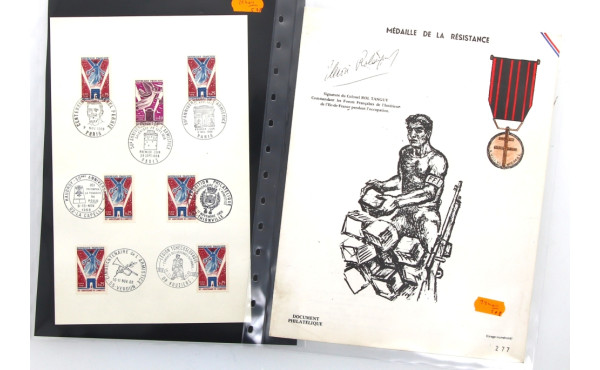 MEDAILLE DE LA RESISTANCE et CENTENAIRE 