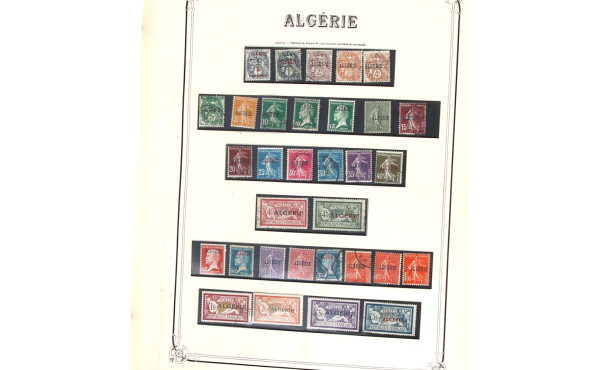 ALGERIE avant indépendance complet - Cla