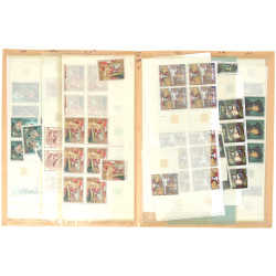 FRANCE Lot de 6 variétés de timbres tab
