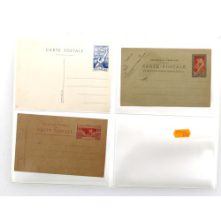FRANCE ENTIERS POSTAUX - Lot de 7 entie