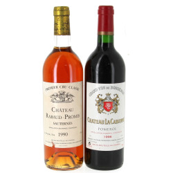 Lot de 2 bouteilles: - 1 B Ch Rabaud P
