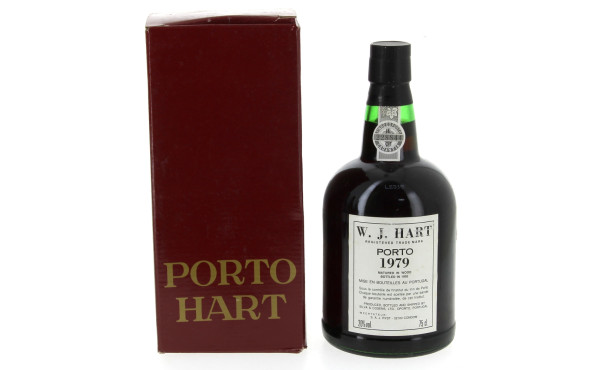 1 B PORTO millésimé 1979 W.J HART, en BO