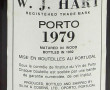 1 B PORTO millésimé 1979 W.J HART, en BO