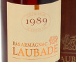 1 B BAS ARMAGNAC Laubade 1989 70 cl, en 