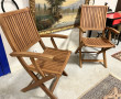 Paire de fauteuils et 6 chaises de jardi