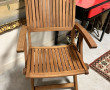 Paire de fauteuils et 6 chaises de jardi