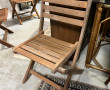 Paire de fauteuils et 6 chaises de jardi
