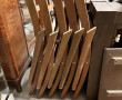 Paire de fauteuils et 6 chaises de jardi