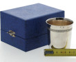 Timbale en argent, poinçon minerve, déco
