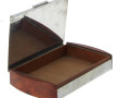 CHRISTOFLE - Coffret à cigares en métal 