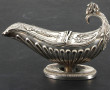 Navette en argent, poinçon vieillard, XI