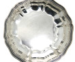 Plat creux à bords contours en argent 80