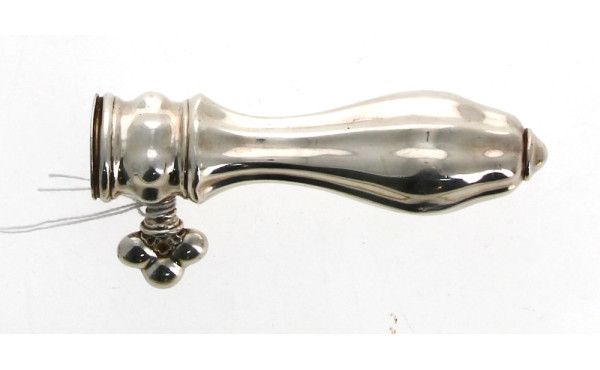 Manche à gigot en argent, travail ancien