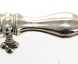 Manche à gigot en argent, travail ancien