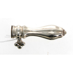 Manche à gigot en argent, travail ancien