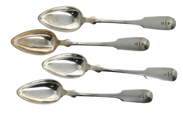 Autriche-Hongrie (XIXème) - 4 cuillères 