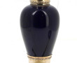 Vase en porcelaine bleu de four, col et 