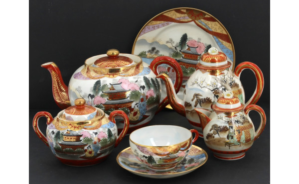 Service à thé en porcelaine du Japon, av