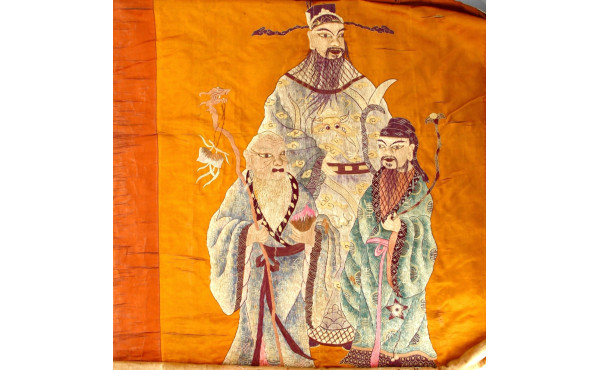 CHINE fin XIXème, début Xxème - Broderie
