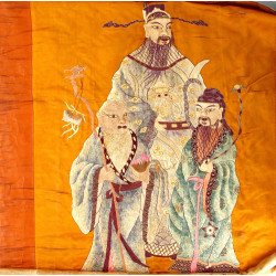 CHINE fin XIXème, début Xxème - Broderie