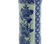 CHINE Xxème - Vase cornet en porcelaine 