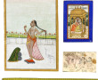 Inde et Chine - Lot de 3 miniatures pein