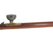 Pipe à opium en bambou et laiton gravé, 