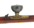 Pipe à opium en bambou et laiton gravé, 
