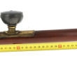Pipe à opium en bambou et laiton gravé, 