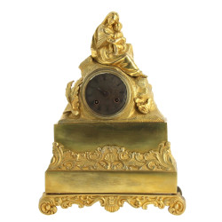 Pendule 1ère moitié XIXème, mouvement à 