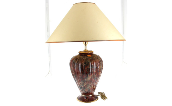 Lampe décorative en céramique à effet ma