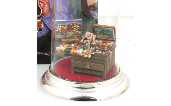 Germain CARIOU (Xxème), miniaturiste - A