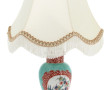 Pied de lampe en porcelaine dans la goût