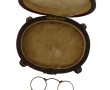 Coffret Napoléon III en placage et marqu