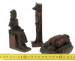 5 petits sujets en bronze, éditions mode