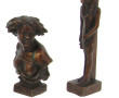 5 petits sujets en bronze, éditions mode