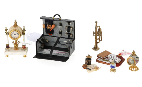 Germain CARIOU (Xxème), miniaturiste - L