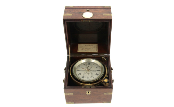 Pendule de marine de marque ADAMS, Angle