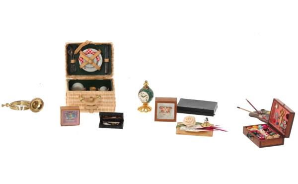 Germain CARIOU (Xxème), miniaturiste - L