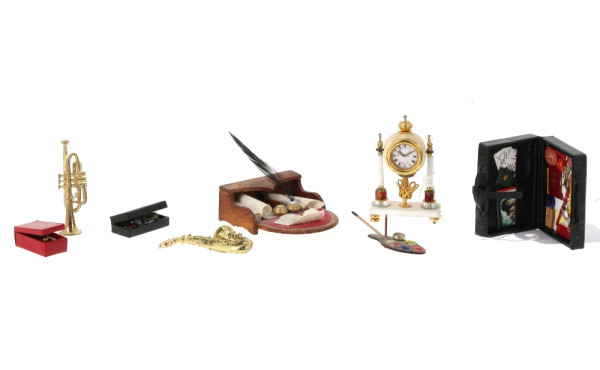 Germain CARIOU (Xxème), miniaturiste - L