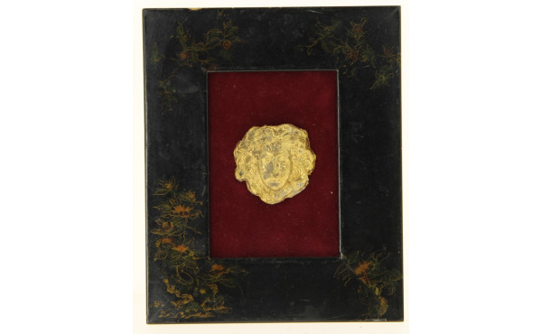 TUSET Médaillon du roi Soleil, en terre 