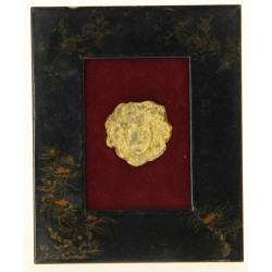 TUSET Médaillon du roi Soleil, en terre 