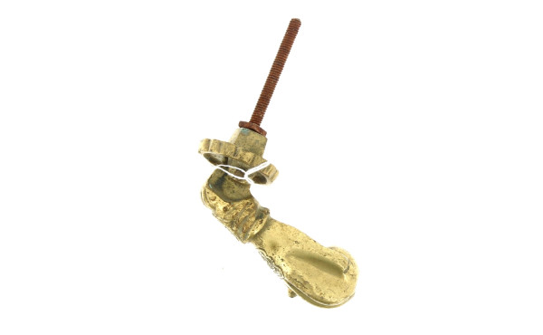 Heurtoir de porte ancien en bronze ou la