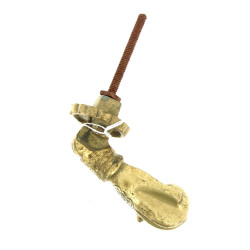 Heurtoir de porte ancien en bronze ou la