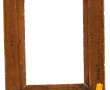 Cadre ancien en bois et stuc doré, dim° 
