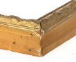 Cadre ancien en bois et stuc doré, dim° 
